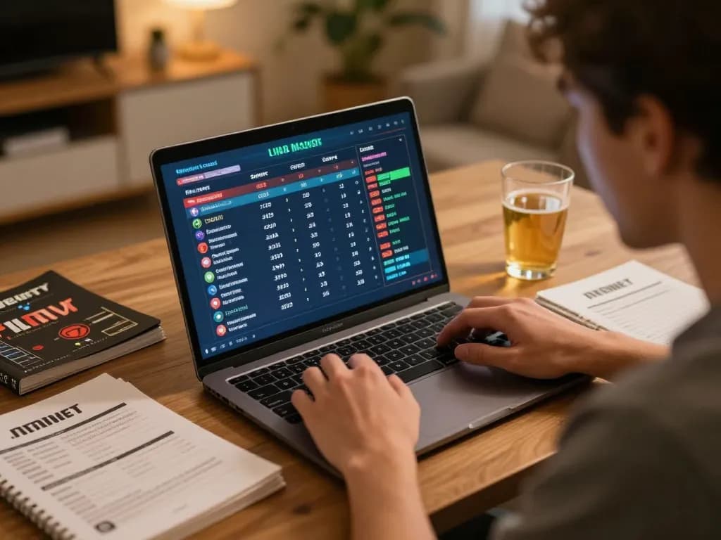 Betting on 789WIN through an engaging home setup with live sports odds and strategy guides for responsible gaming.