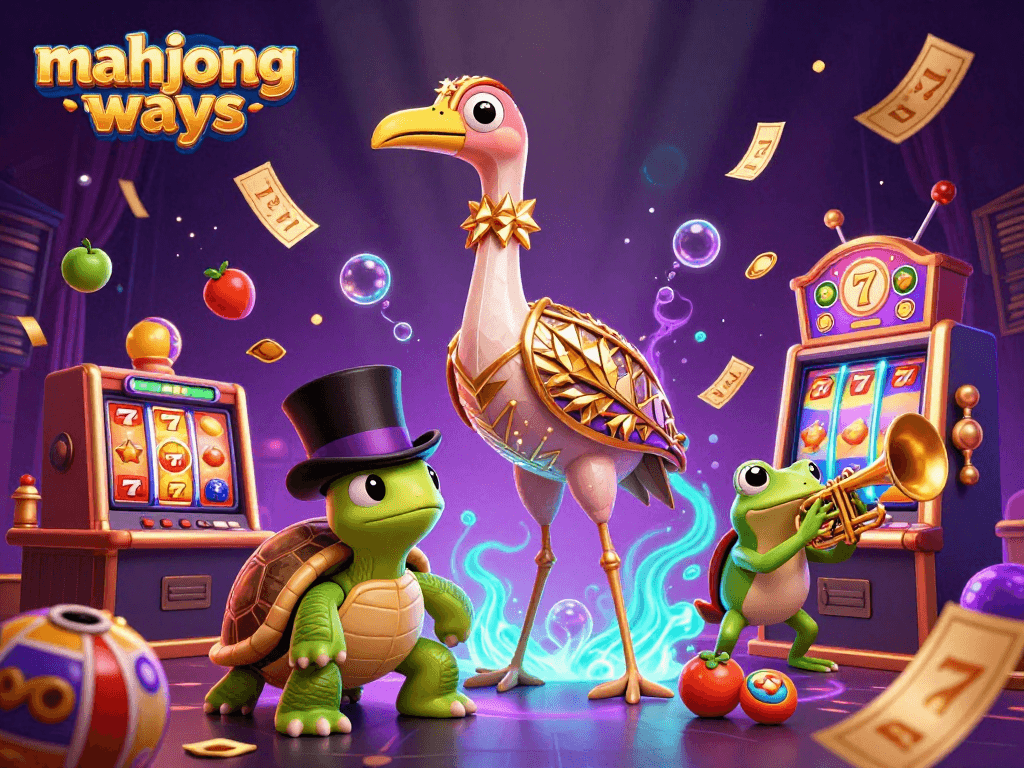 Experience the excitement of mahjong ways with a thrilling slot scene featuring vibrant symbols and dynamic characters.