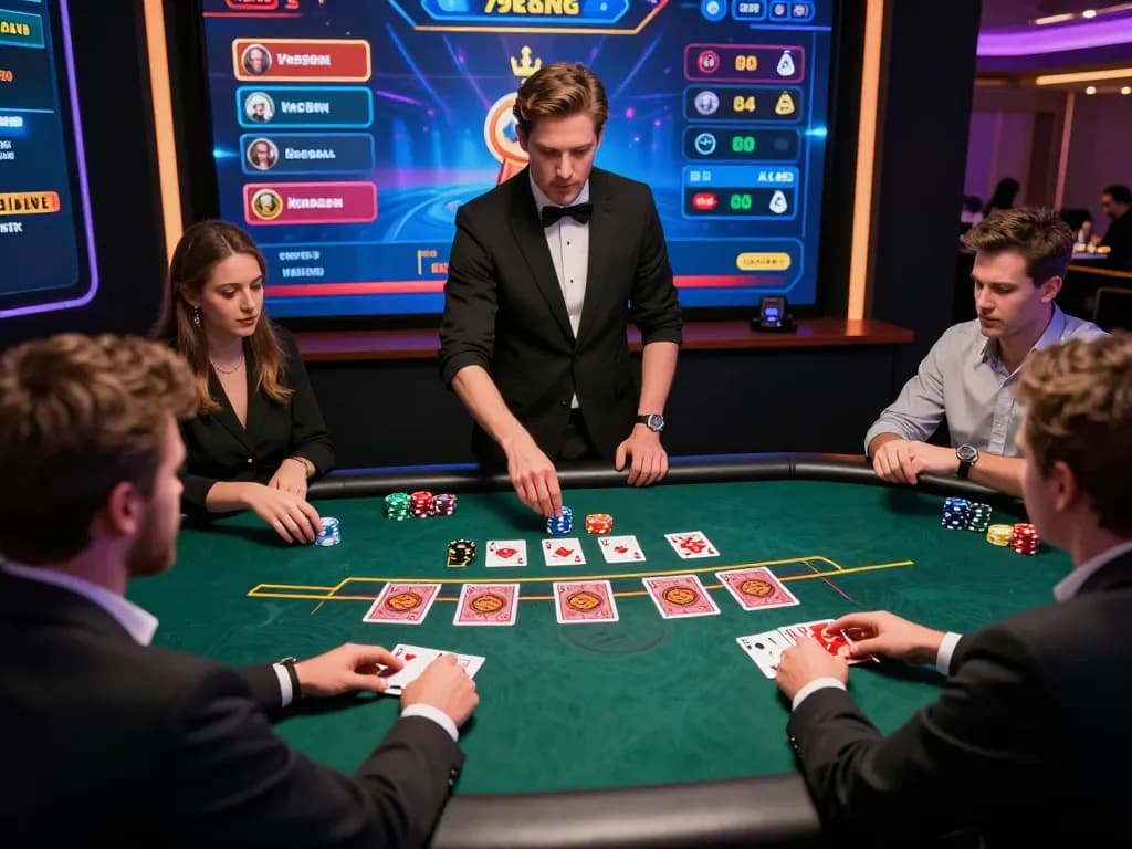 Experience thrilling blackjack action on the 79KING platform with vibrant graphics and engaging gameplay.