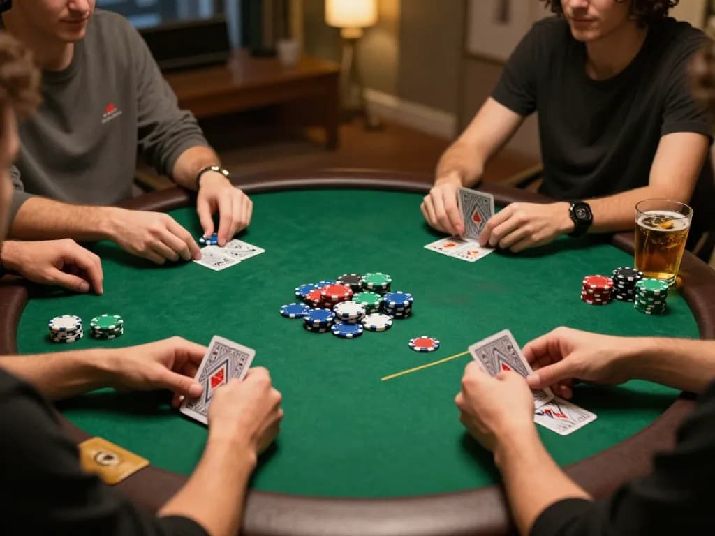 Pursue winning strategies at a home poker game with friends, as bsport enhances your gambling experience.