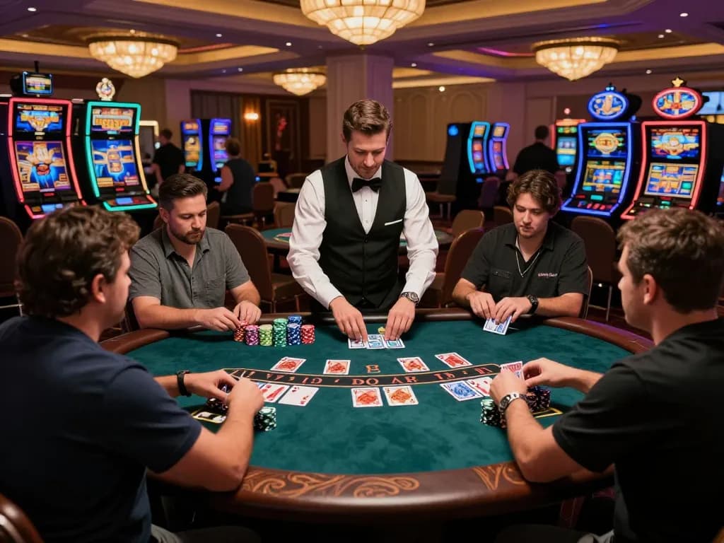 Engage with strategic gameplay at https://777x.bid/ as players enjoy blackjack in a dynamic casino setting