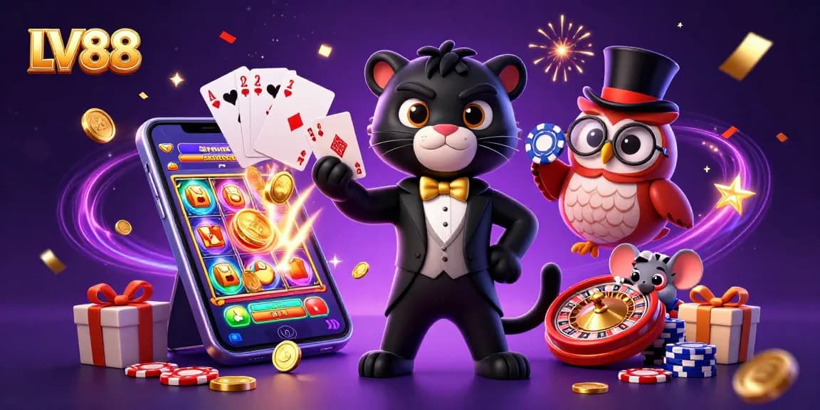 Win big at LV88 with engaging casino characters and exciting gameplay activities.