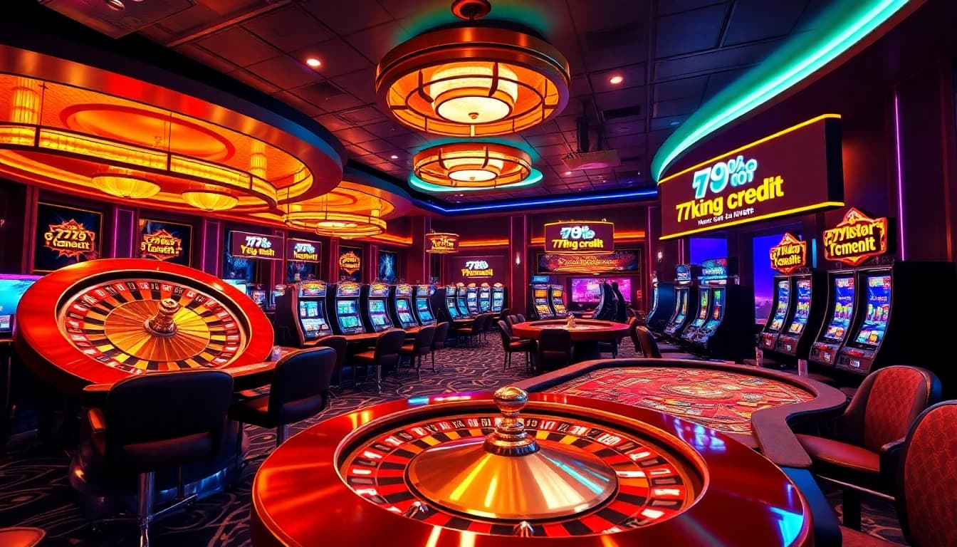 Experience the excitement of gambling with 79king credit at a luxurious online casino filled with vibrant games.