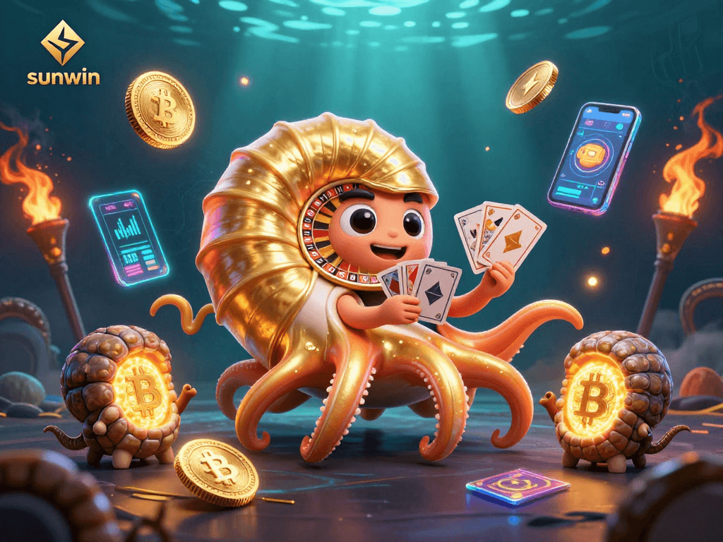 Experience thrilling gameplay with sunwin's vibrant nautilus roulette and crypto elements in stunning 3D.