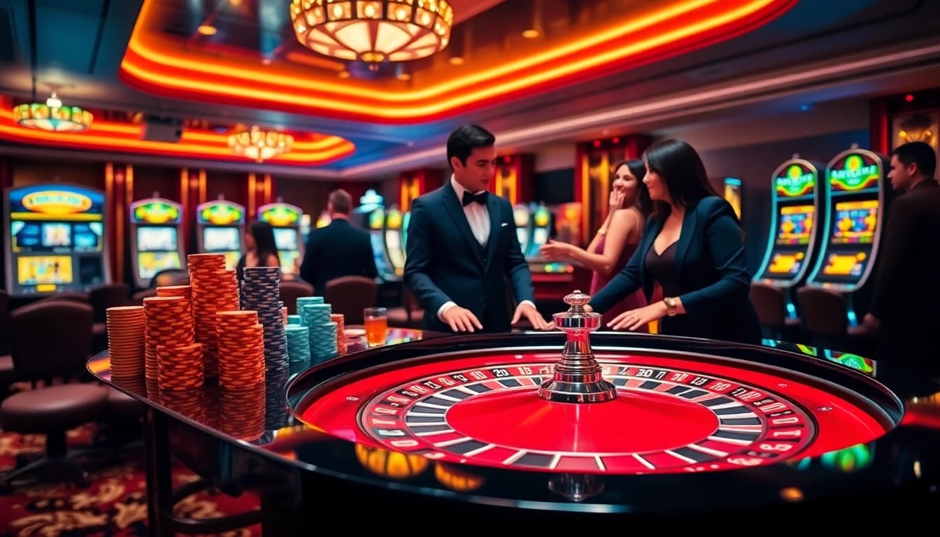 Experience thrilling gameplay at https://luck8s.live/ with vibrant roulette and poker action.