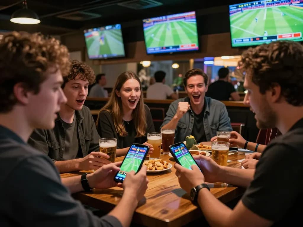 Socolive enhances live sports betting excitement with fans actively placing bets during a match.