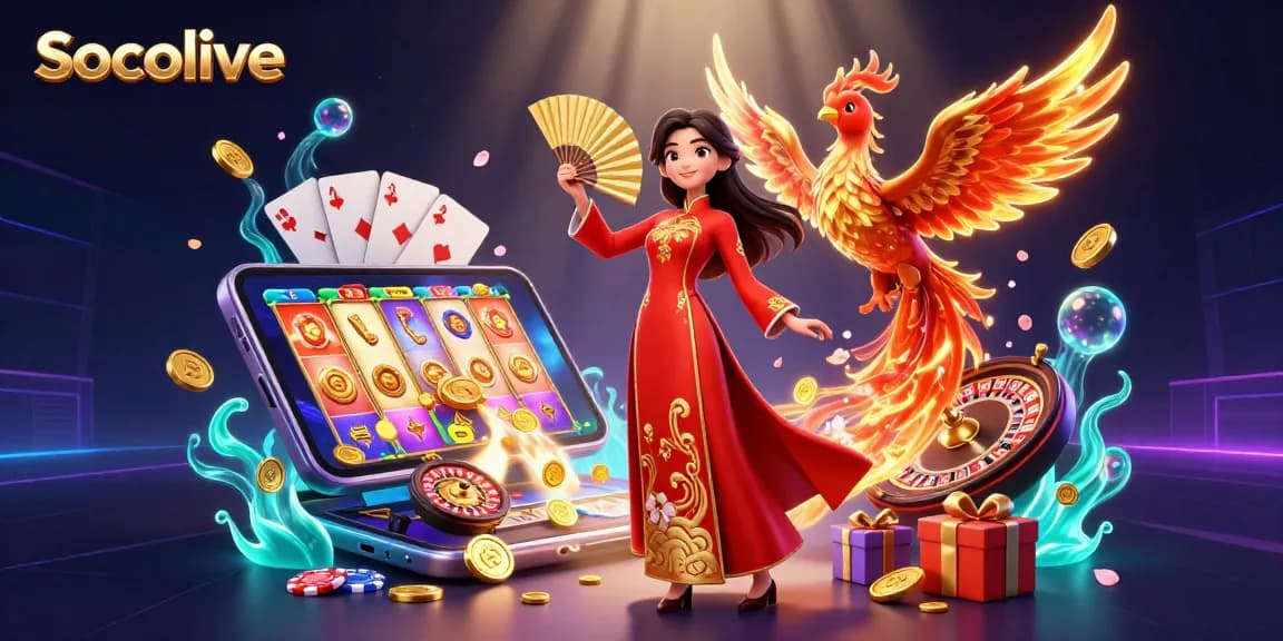 Socolive provides an immersive gaming experience with dynamic slot games and vibrant visuals