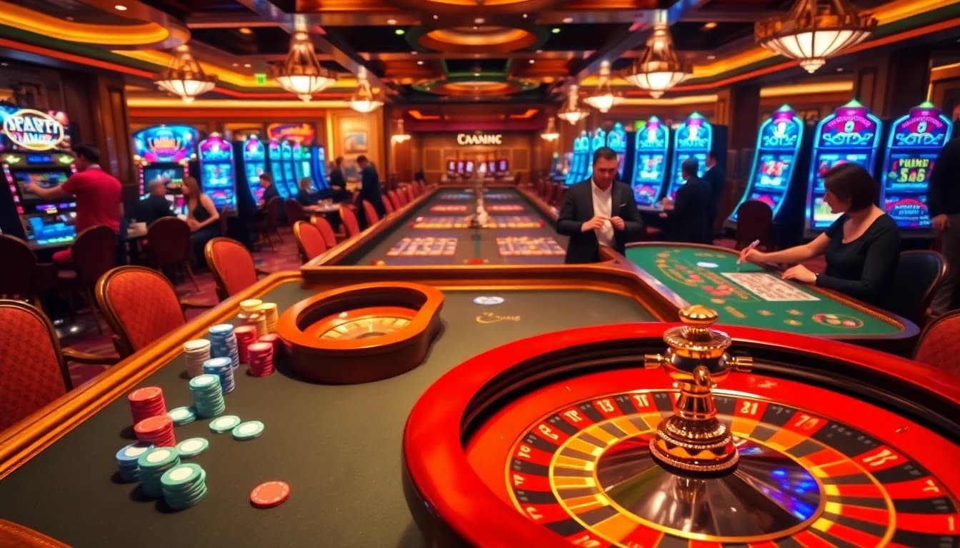 Join the thrilling action at luck8 with high-stakes casino games like poker and roulette.