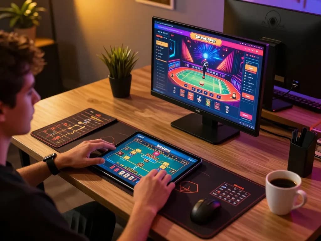 Bergabung dengan login Sepuhplay di tablet sambil menikmati pengalaman bermain game online yang nyaman