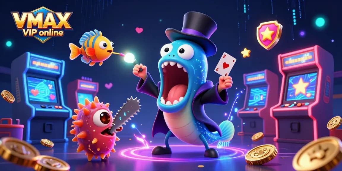 Experience the thrill of VMAX VIP online with epic card tricks and colorful casino magic.