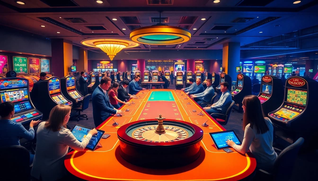 Experience the vibrant gaming environment of https://566.jpn.com/ with live dealers and diverse games.
