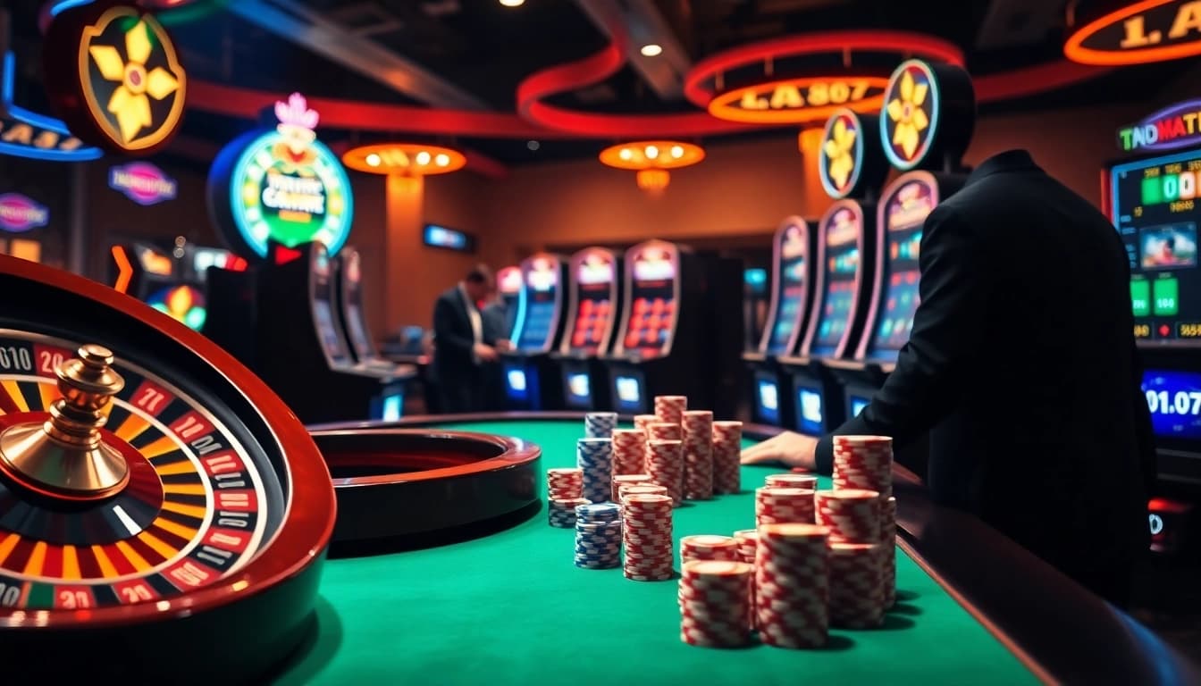 Experience thrilling gameplay with dynamic visuals from https://hb88z.com/ showcasing an engaging casino atmosphere.