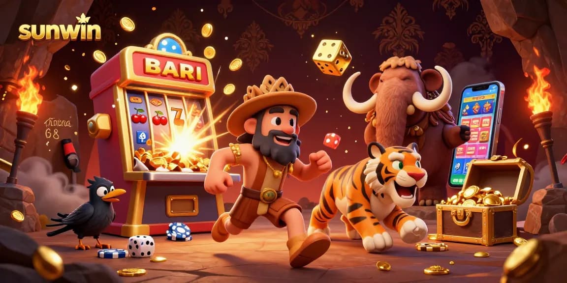 Experience thrilling gameplay at sunwin with dynamic casino elements and lively characters.