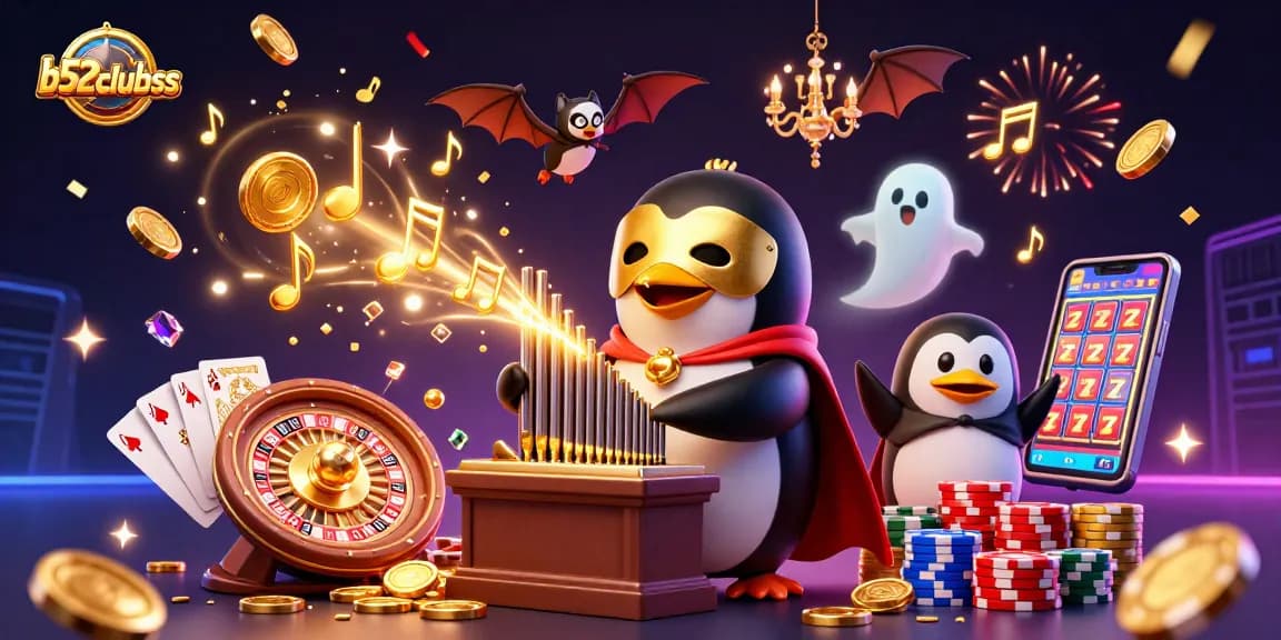 Spin the reels at b52clubss and discover vibrant games among golden coins and festive vibes!