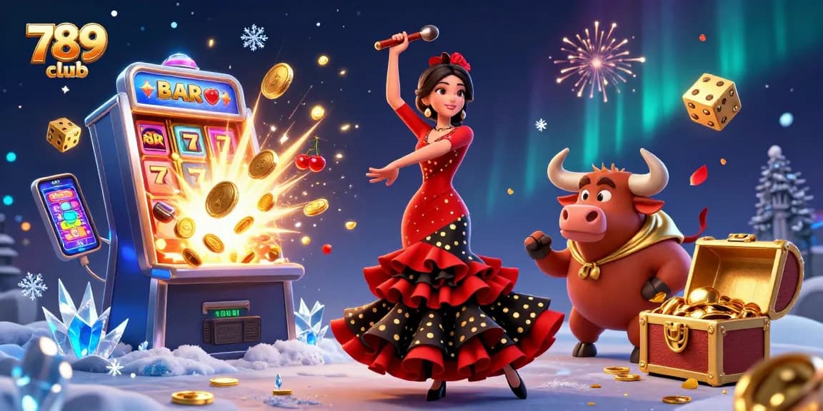Experience thrilling games at 789 club with a vibrant casino scene and gambling excitement.