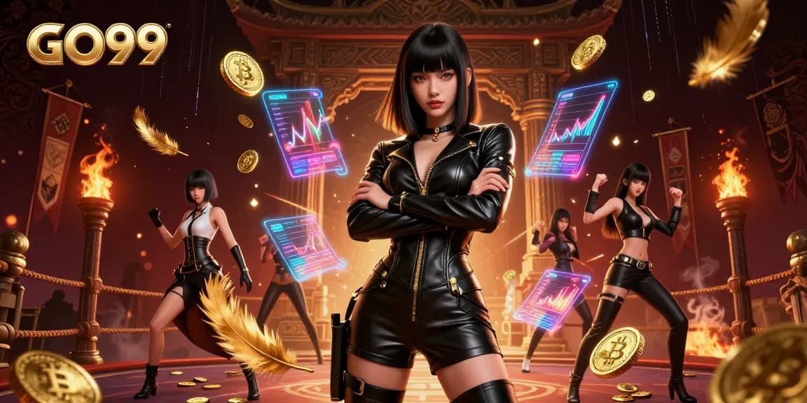 Experience GO99’s thrilling online gaming atmosphere with vibrant visuals and dynamic action.