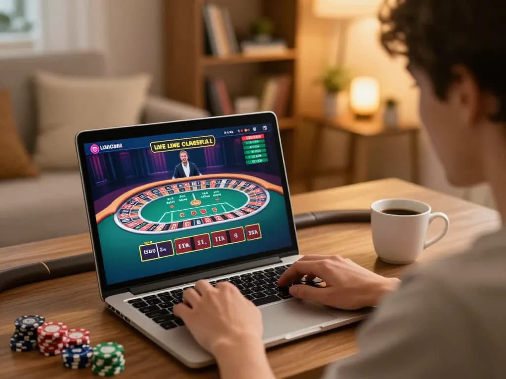 Engaging in live dealer games on the laptop, f8betz offers thrilling online casino experiences.