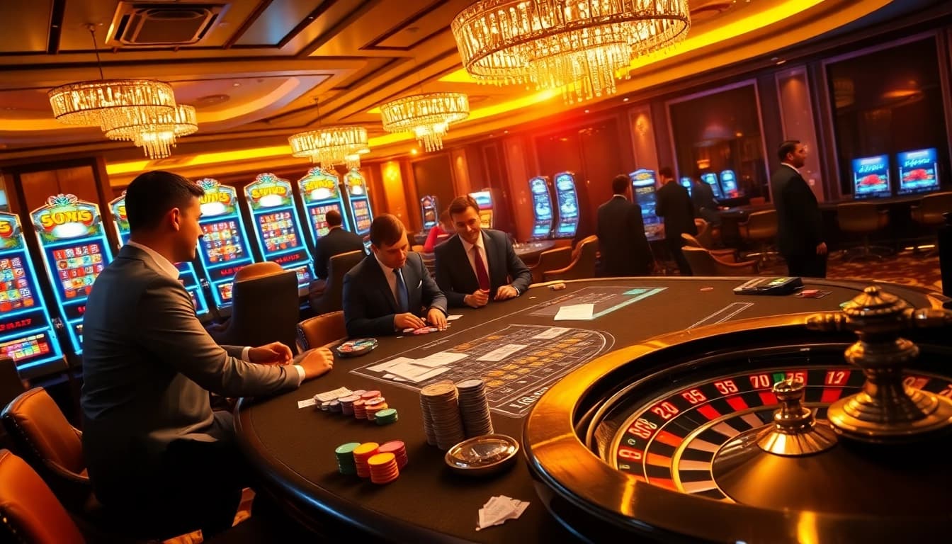 Experience the thrill of poker at https://sunwin5.org/ with vibrant casino visuals and exciting gameplay.