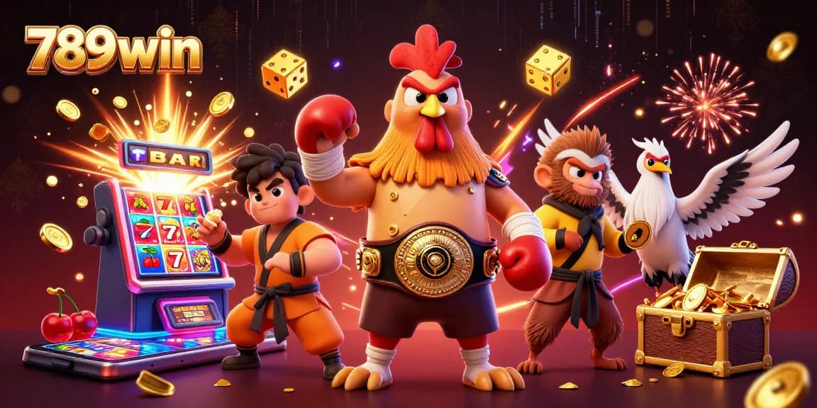 Experience exhilarating gameplay at 789win with dynamic characters and a jackpot explosion of wealth.