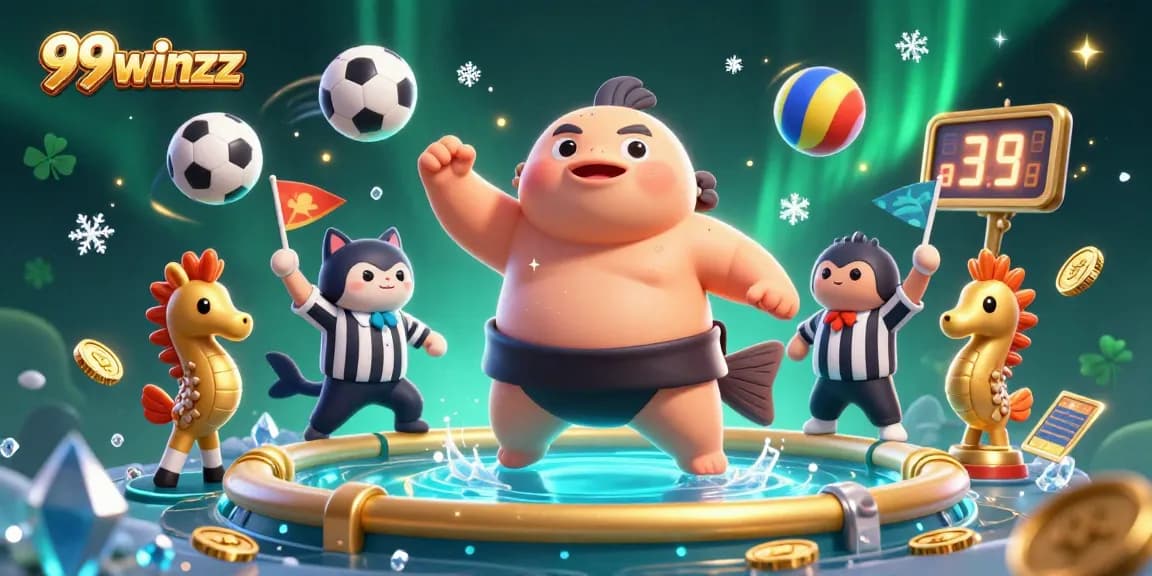 Engage in thrilling 99winzz gaming with dynamic sports action and vibrant scenes filled with excitement.