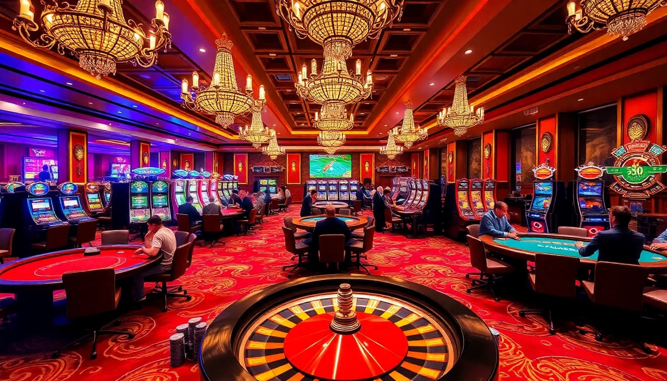 Experience the thrill of gaming at https://lc88.co.com/ with players enjoying exciting poker and blackjack tables.