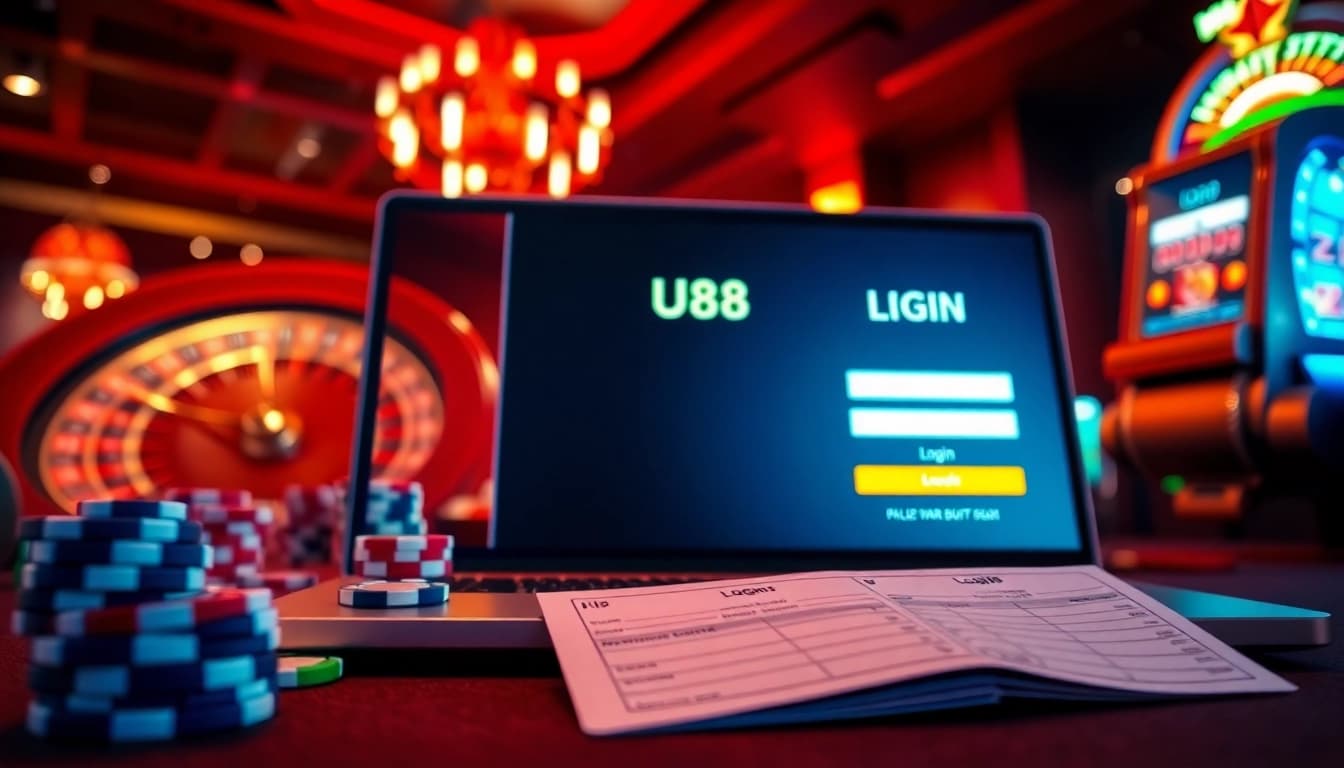 Log in to uu88 đăng nhập with excitement at a luxurious online casino.