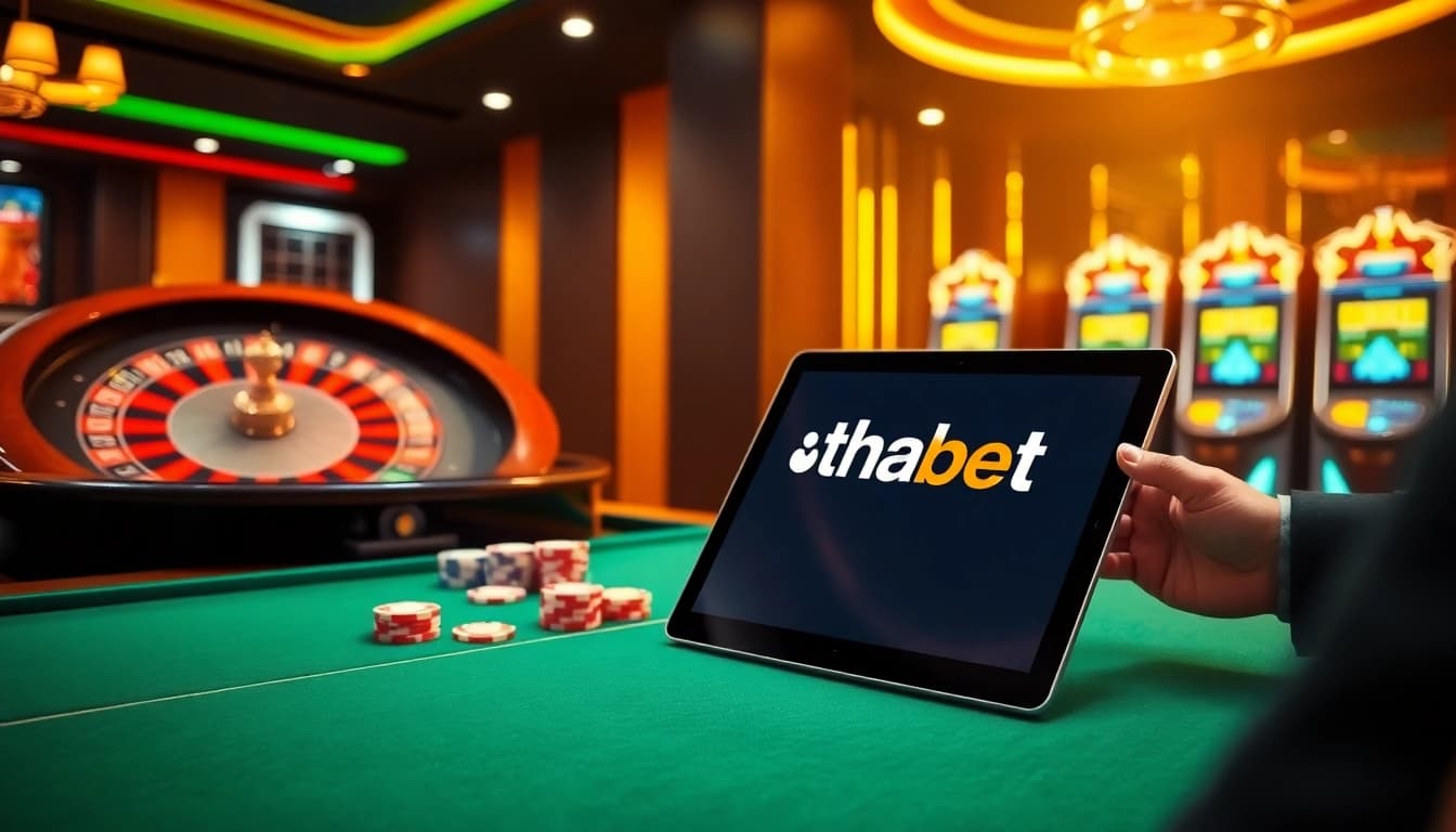 Experience thrilling bets at thabet with vibrant casino actions and immersive gaming.