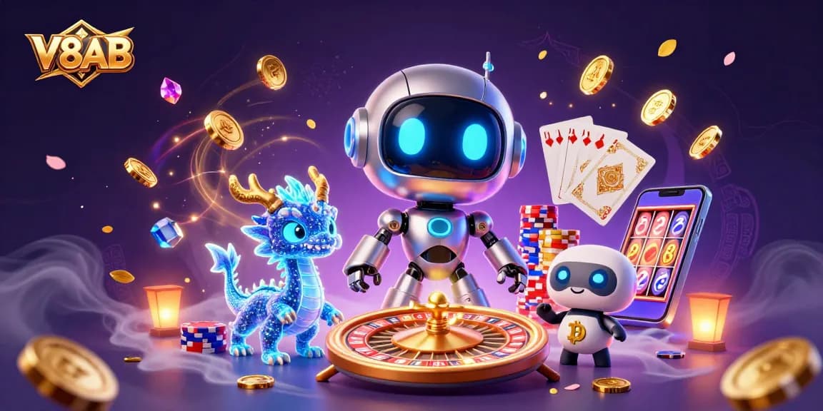 Experience thrilling gameplay at V8AB with dynamic wins and colorful game elements.