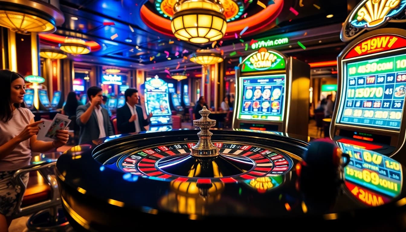 Experience thrilling gaming at 69vn.com with exciting slot machines and vibrant casino tables.