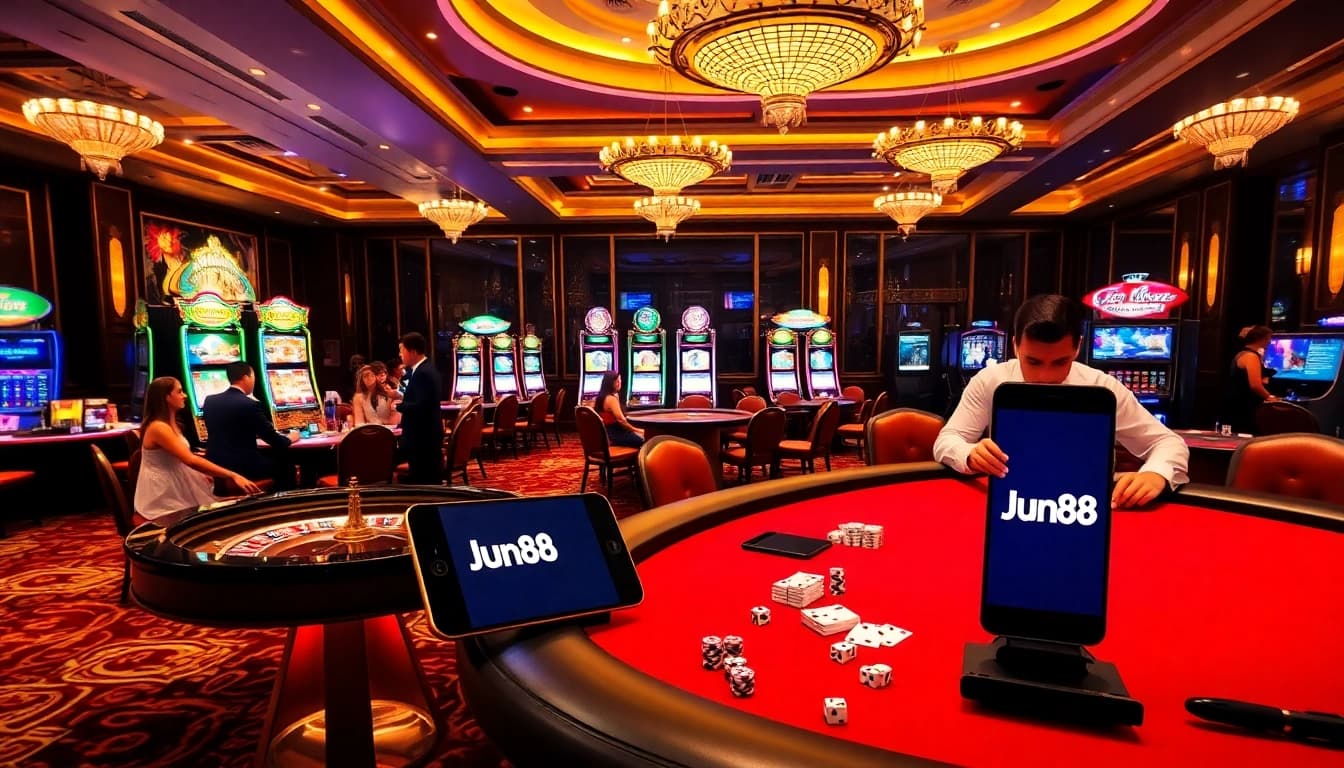 Experience the excitement of gambling at https://jun88.now/ with luxurious casino features and vibrant games.