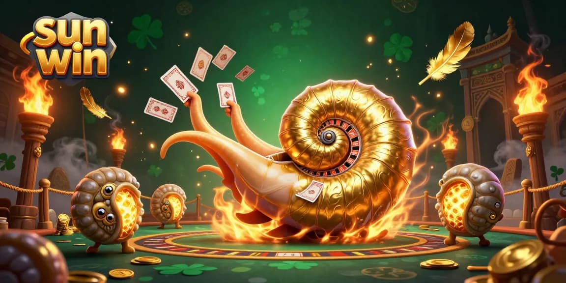 Experience thrilling gameplay at sun win with the giant nautilus roulette wheel in an enchanting 3D casino.