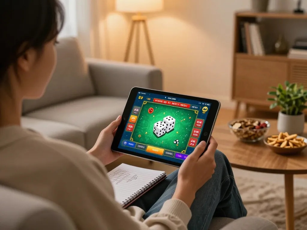 Play the app tài xỉu online from home while enjoying snacks and casual strategy notes.