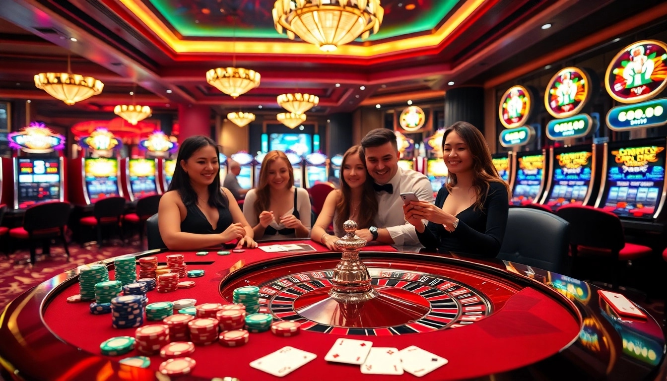 Enjoying a thrilling game at nhà cái gg88 with colorful chips and elegant casino ambiance.