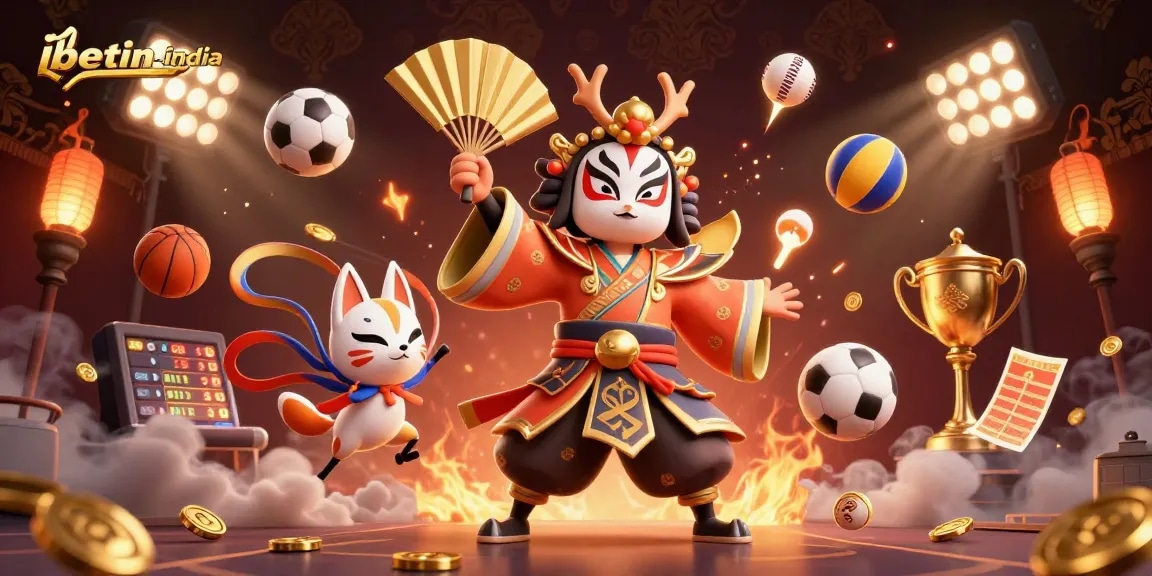 Experience thrilling wins at ibetin-india with dynamic sports betting elements and captivating characters.