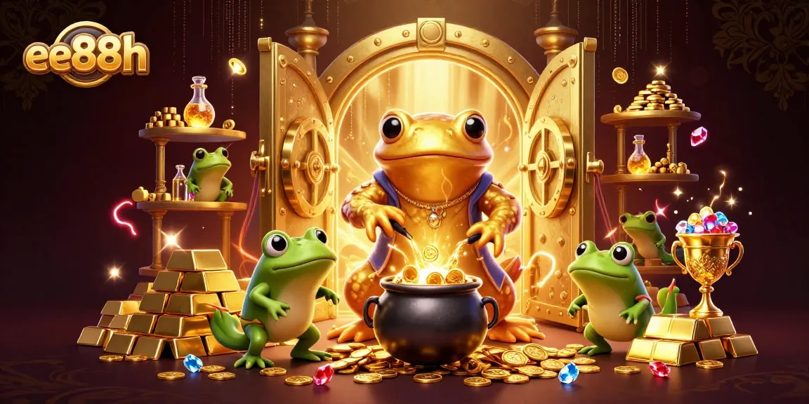Engage with the immersive world of ee88h, where exquisite gold treasures light up the casino atmosphere.