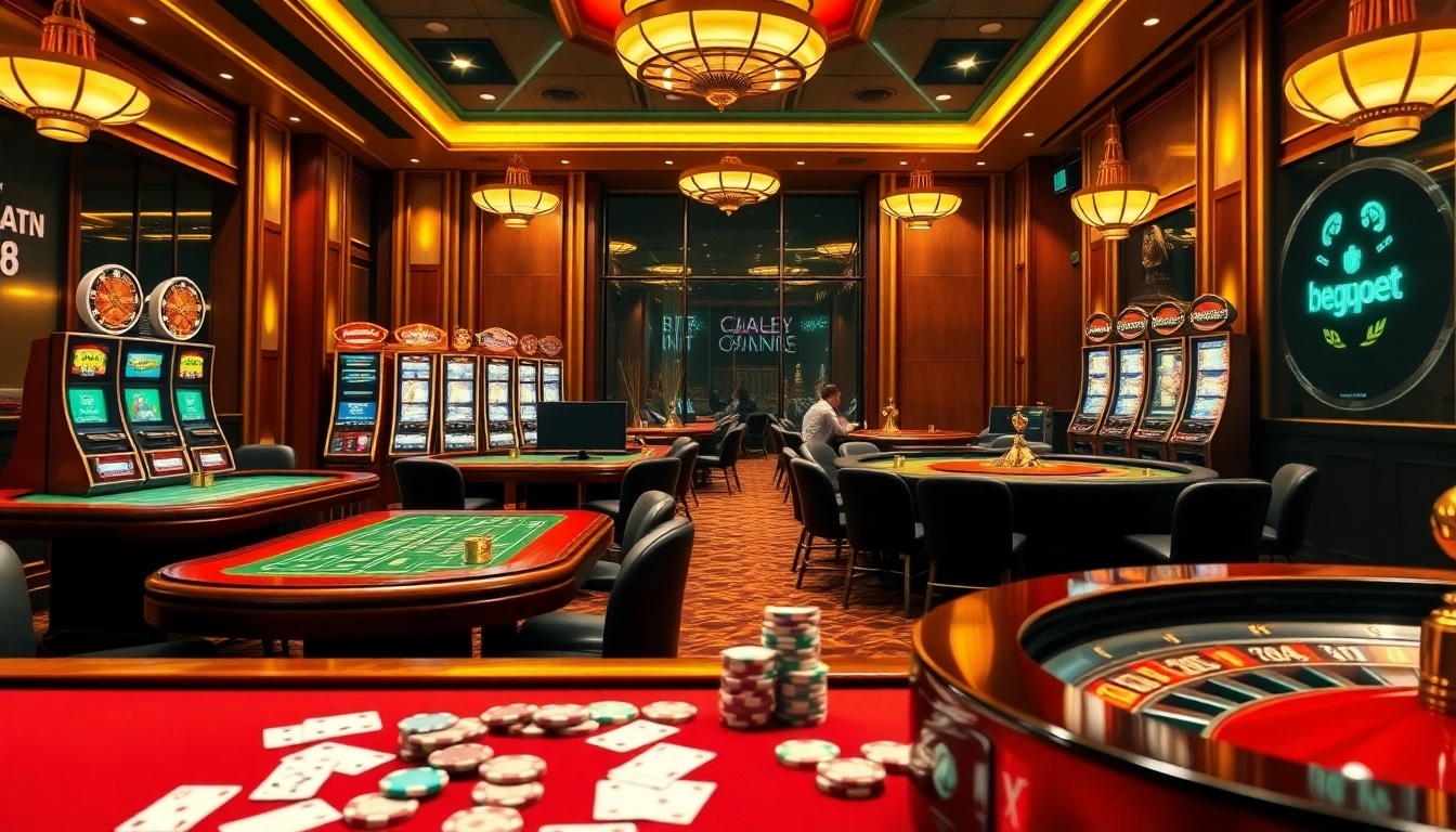 Players enjoying various games at https://bet88e.gold/, capturing the excitement of a luxury casino experience.
