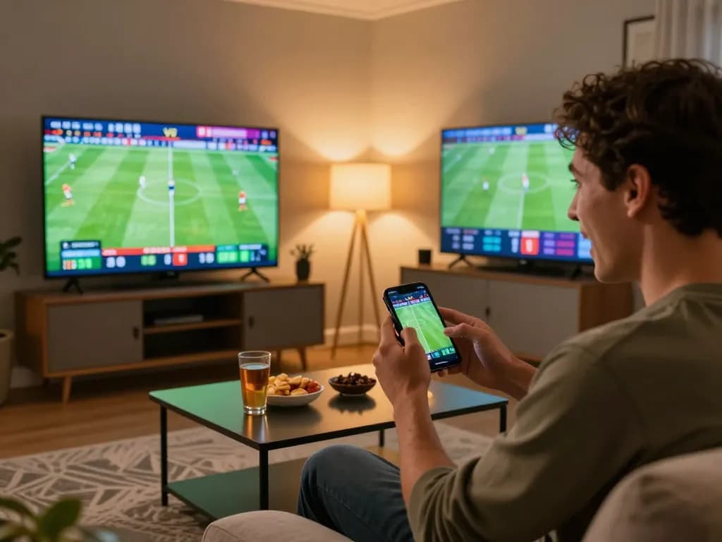 Engaging in real-time betting on dola789 during a live sports event.