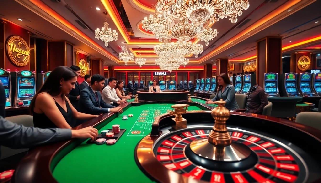 High-stakes excitement at the roulette table and vibrant slots at https://tr882026.com/ casino.