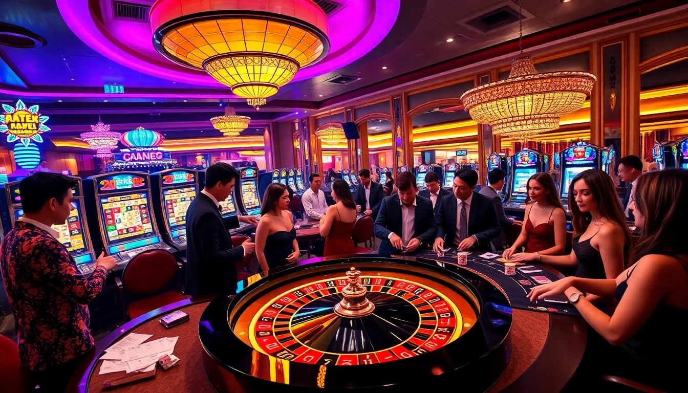 Experience exciting gaming at link vào nk88 with vibrant casino visuals and luxury.