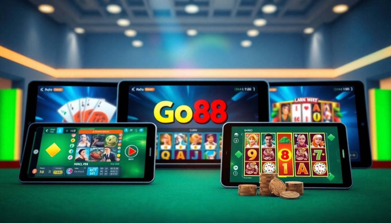 Experience the thrilling games at Trang chủ Go88 on modern digital devices.