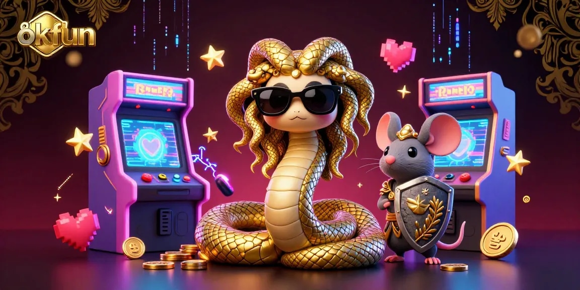 Play exciting games at okfun casino with vibrant, colorful characters and dynamic elements.