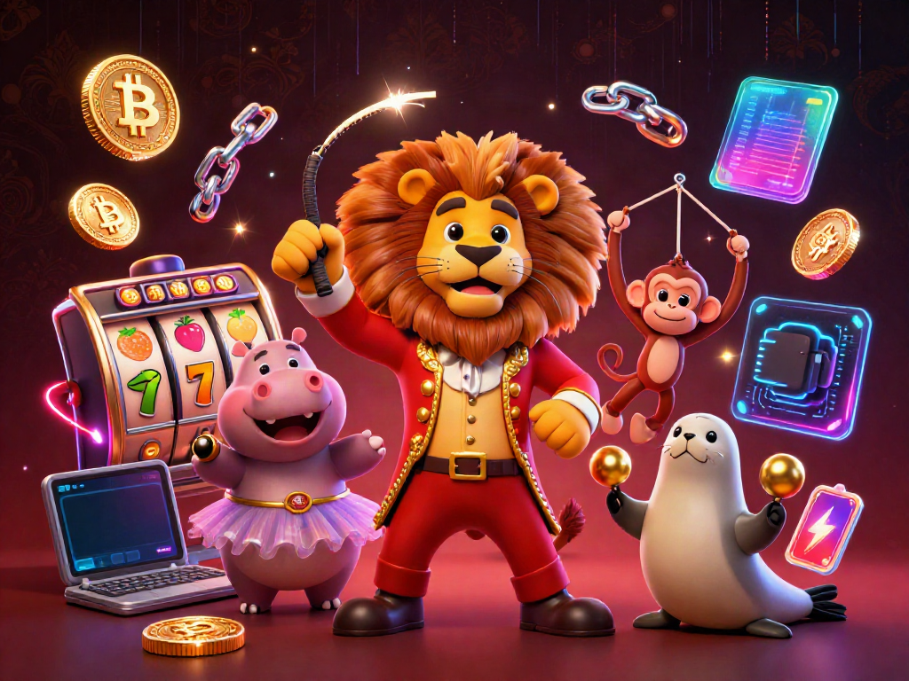 Spin the slots with excitement featuring colorful characters in a thrilling gaming setting.