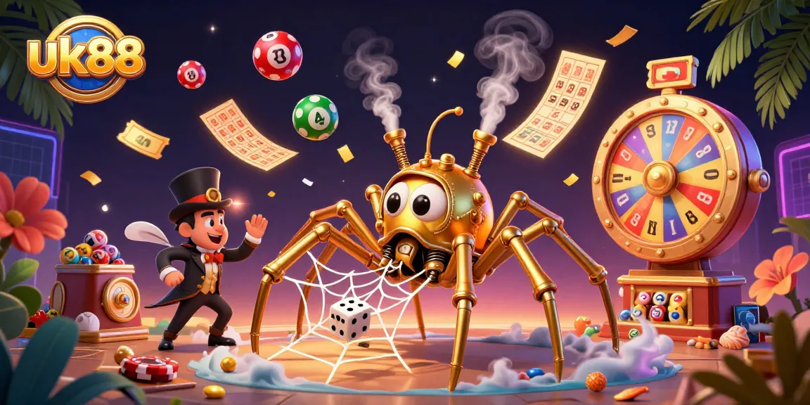 Catch exciting games with uk88 as the golden spider weaves its enchanting web.