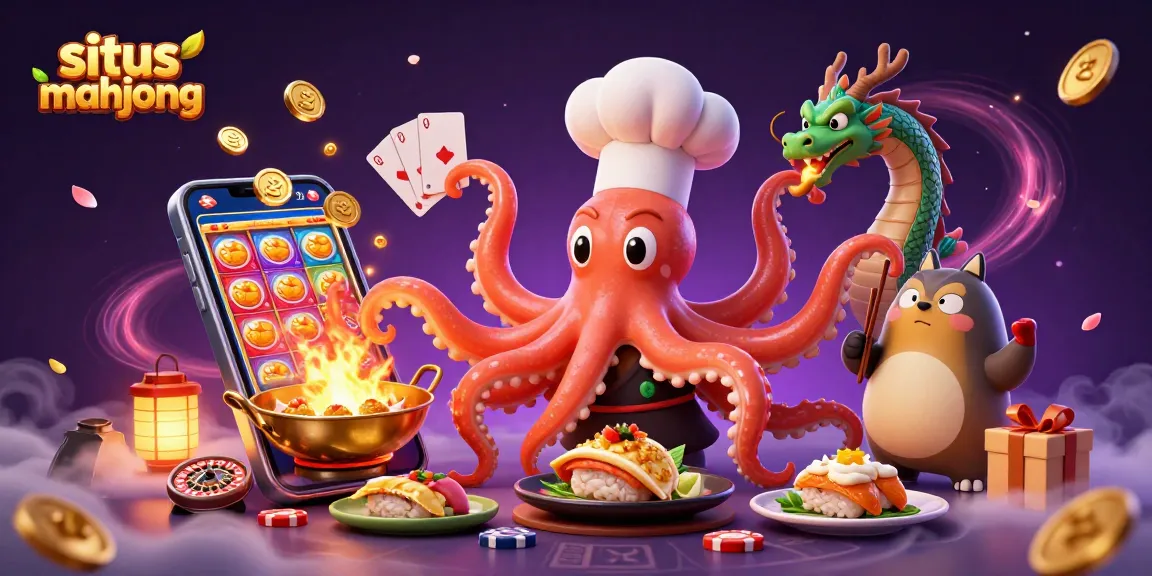 Experience situs mahjong with vibrant game elements, characters, and dynamic slot action.