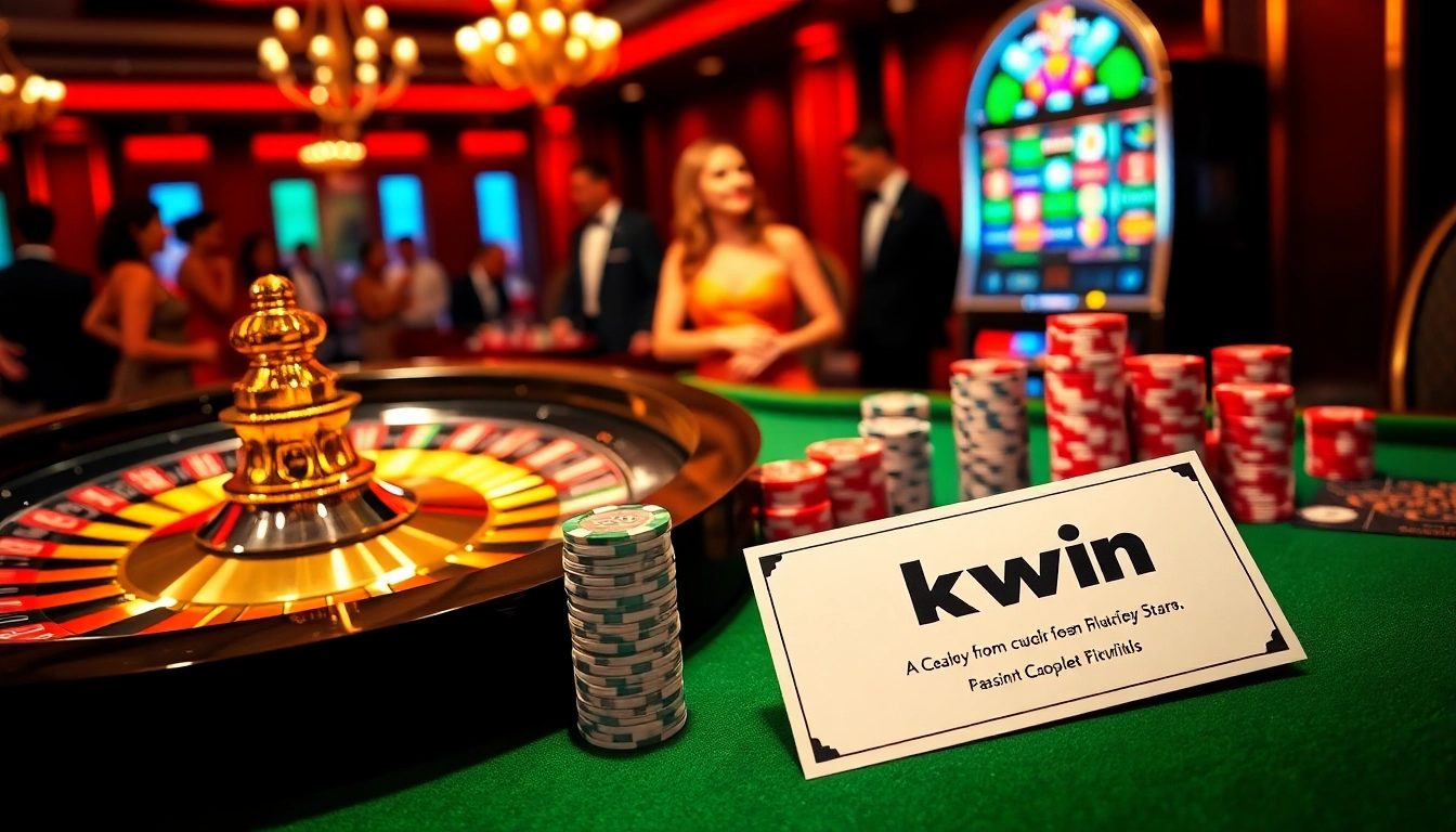 Experience the thrill of kkwin with vibrant casino games and shining slot machines.