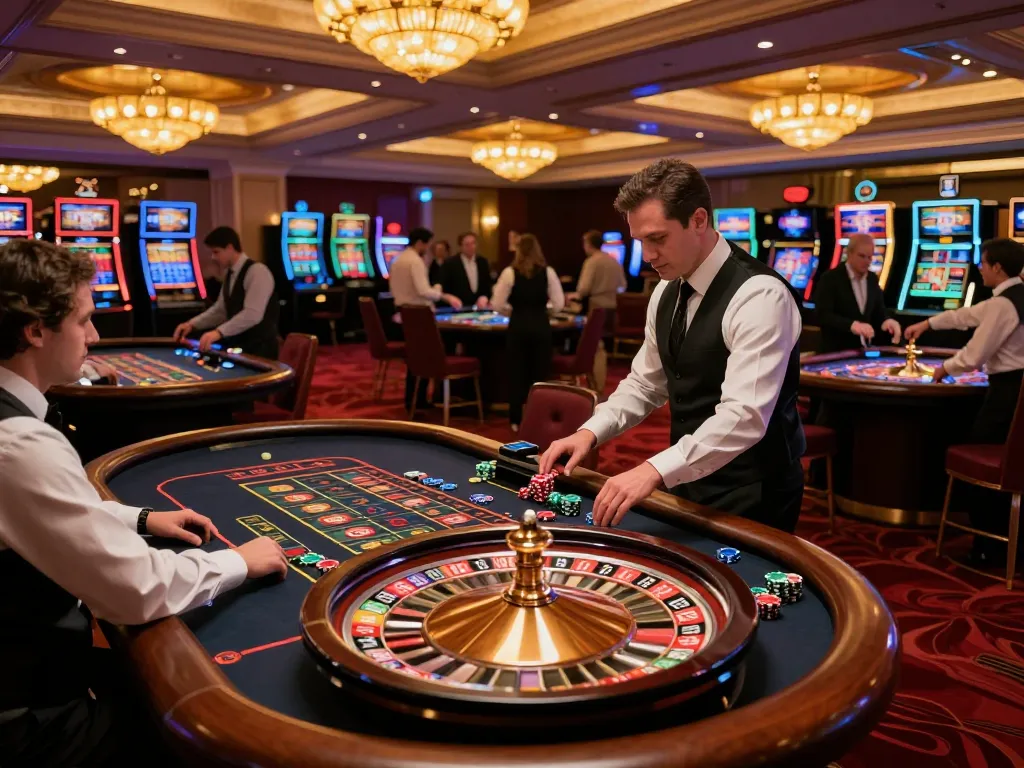 A dynamic roulette game scene at tt88.com casino with chips and players engaged in betting.