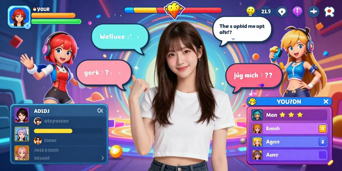 Engaging gameplay scene showcasing free ecchi games with animated characters and interactive menus.