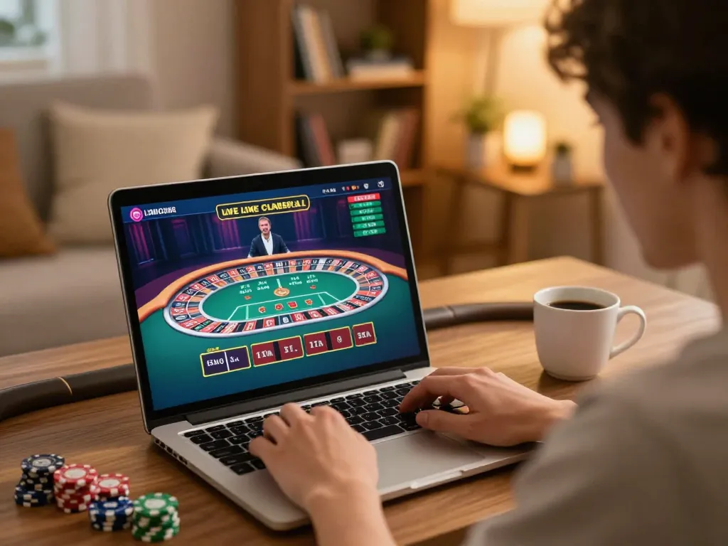 Engaging in live dealer games on the laptop, f8betz offers thrilling online casino experiences.