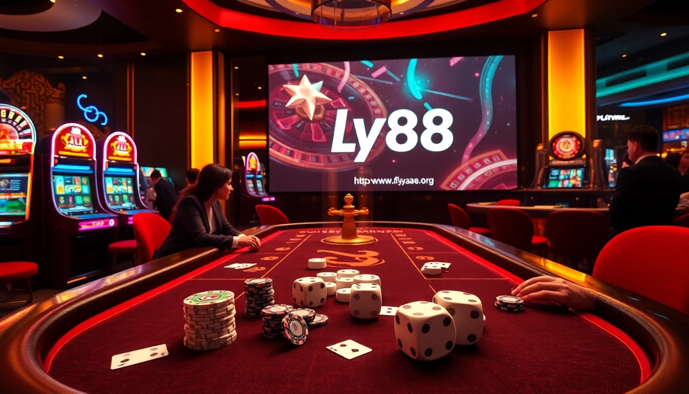Experience excitement at https://fly88.ae.org/ with high-stakes poker and luxury casino elements.