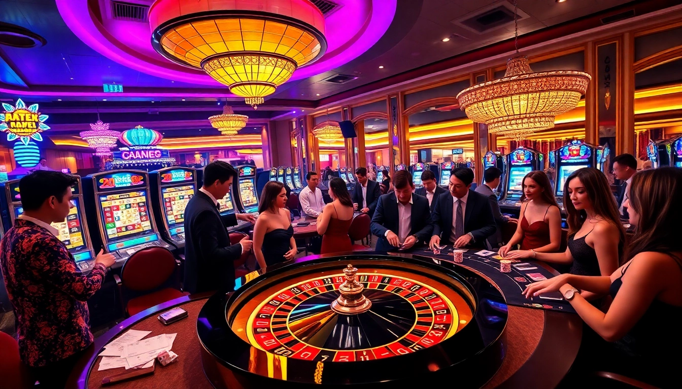Experience exciting gaming at link vào nk88 with vibrant casino visuals and luxury.
